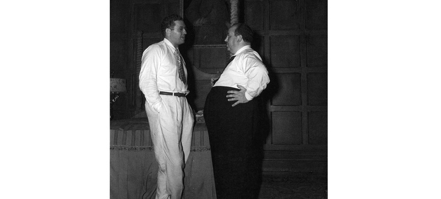 С Хичкоком (справа) у Селзникв дружбы не вышло