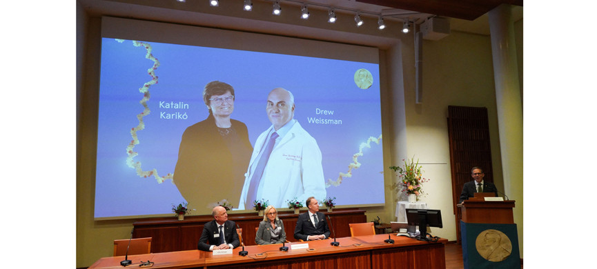 Нобелевская премия – далеко не первая награда для Вайсмана и Карико