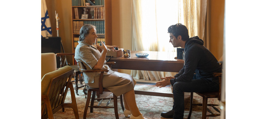 Режиссер Гай Наттив на съемочной площадке