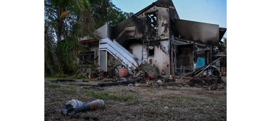 Кибуц Беэри после налёта ХАМАСа