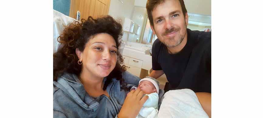 За месяц до атаки ХАМАСа у Виннера родилась дочь