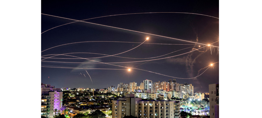 «Железный купол» работает в диапазоне от 4 до 70 км