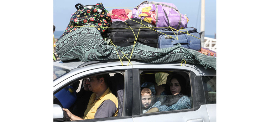 Стоматолог Махмуд Шахин уехал на юг Газы