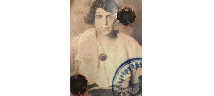 Спасённая еврейка Альбертина Гимпель