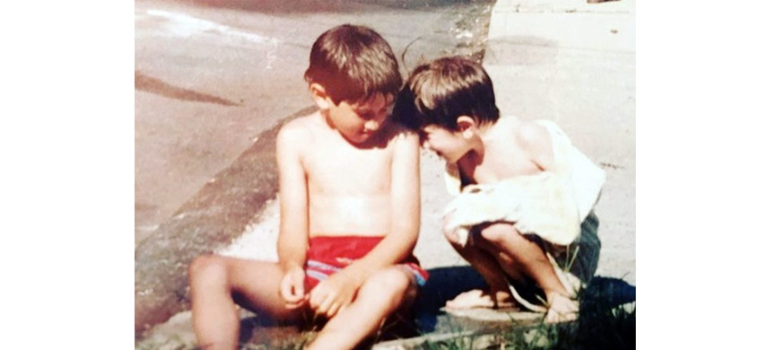 Майк Соломонов с младшим братом Дэвидом