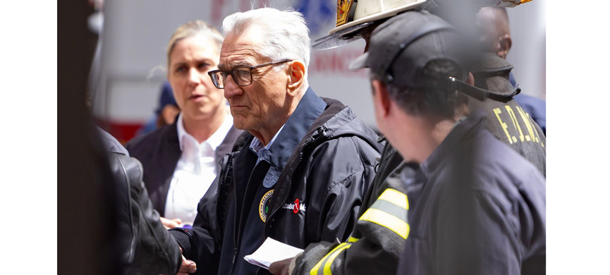 Кадры со съемок триллера «Нулевой день»