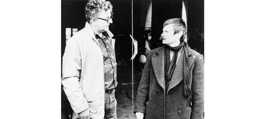 Слева направо: Аркадий Стругацкий и Андрей Тарковский
