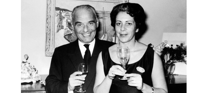 Жорж Бруншвиг с женой