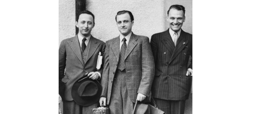 Жорж Бруншвиг с коллегами