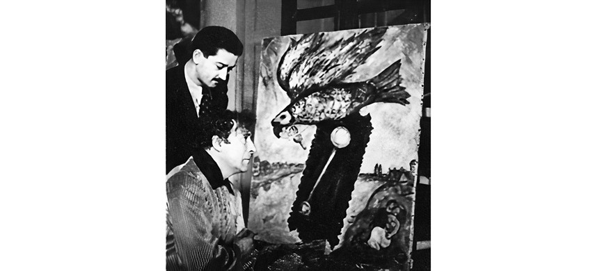 Эрих Шломович с Шагалом