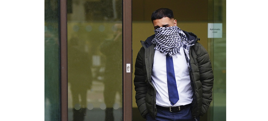 Полицейский Мохаммед Адиль признал, что поддерживает ХАМАС